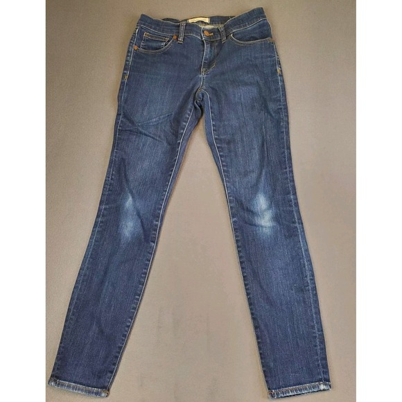 Madewell Denim - Madewell Skinny Skinny Jeans Women's Size 27 Mid Rise Blue, Light Wash Knee‎